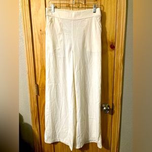 Max Studio (no tag) likely a size L (30-34”waist) pull-on wide-leg pants